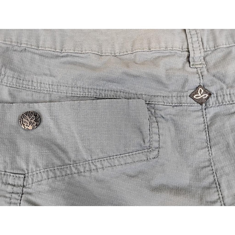 Prana Halle Shorts Womens 8 Gorpcore Cotton Stretch Active Hiking Outdoor Cargo